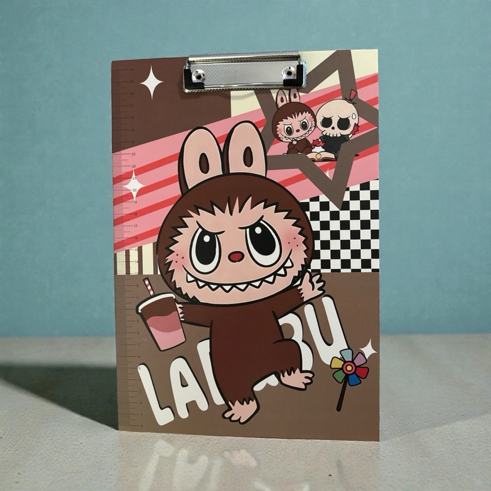 Labubu Cute Character Clipboard